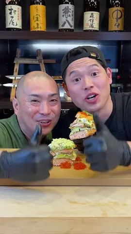 🇯🇵 Collab with @バヤシ🥑Bayashi  Salmon Fried Sandwich🐟 #bayashi#salmon 