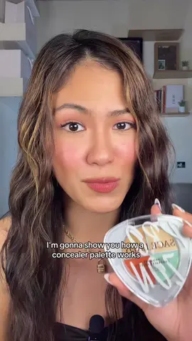Concealer palette with everything you'll need! 🤗🤭 