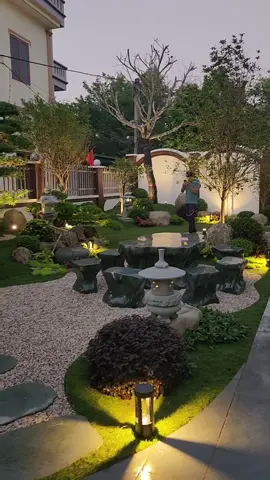 Cải tạo bàn giao sân vườn nhật sau 4 ngày thi công #ongchusanvuon #thicongsanvuon #sanvuondep 