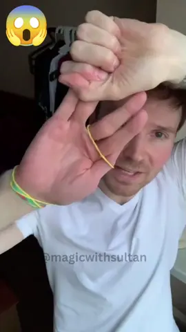 Rubber band impossible Magic Tricks Revealed 😱👍 #magic #magictrick #viral #fouryoupage #fyp 