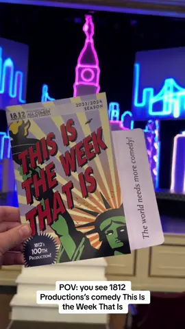 1812 Productions at Plays and Players Theater is celebrating their 100th production with This Is the Week That Is. This sketch style conedy show kept me laughing and engaged the entire time. I definitely recommend grabbing your friends and checking out this show, which is running until December 31st! Be sure to tell ‘em PFAB sent ya! 