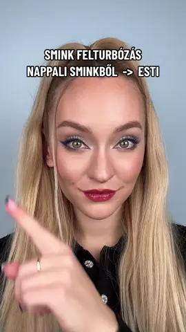 NAPPALIBÓL -> ESTI SMINK, pár lépésből!💙 Imádom ezt a kék ceruzát egyébként, te milyen színből csinálnád meg magadnak ezt a sminket?🥰 Írd meg kommentben!💕 #sminktutorial #nappalismink #estismink #felturbózva #bulismink #szombateste #szombatestibuli #sminkbuliba #kéksmink #extrasmink #magyarsminkes #lépésrőllépésre #sminkeljünkegyütt #szombatvan #sminkátalakítás #átalakítás #átalakítva #csillogás #könnyűsmink #sminktippek2 