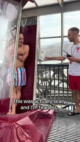 I’ve done the third and fourth highest bungy jumps in the world, when i tell you this was scarier than both of those im serious. 