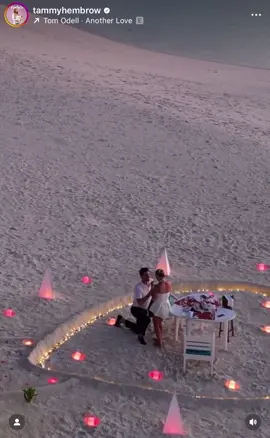 Tammy Hembrow has announced she’s engaged to Love Island’s Matt Zukowski! He popped the question during their recent trip to the Maldives! So the rumours were true after all! Congrats to them! 💕💍 #loveislandau #LoveIsland #loveislandaus #mattzukowski #tammyhembrow #tammyhembrowfitness #matthewzukowski #tammyandmatt #engaged #engagement #influencerengagement #maldives #maldivesengagment #fyp 