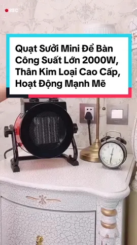 Quạt Sưởi Mini Để Bàn Công Suất Lớn 2000W, Thân Kim Loại Cao Cấp, Hoạt Động Mạnh Mẽ, Bền Bỉ, Tiết Kiệm Điện Năng #back2school #Master2023byTikTok #xuhuong #LearnOnTikTok #xuhuong2023 #trending #xh #xhtiktok #mie #reddit #biden  #dodend #fypシ  #fly  #muasamcungtiktok #foryou #foryoupage #dodung #dodungtienloi#dodungthongminh #dodungtienich #smurfcat #antony #fizzoid #fizzobonus #felca #geng4g #15deseptiembre #brasil #trendkelas #ليبيا  #CleanTok #giadung #giadungthongminh #giadungtienich #giadungtienloi #TikTokFashion #antifakenews #tiktokvietnam #tienichgiadinh #tienichthongminh #tienichcuocsong #WhatToPlay #maysuoi #maysuoimini #maysuoidien #maysuoicamtay #quatsuoi #quatsuoimini #quatsuoinhiet #quatsuoideban #quatsuoiam #densuoi  #giadungtienloi22 