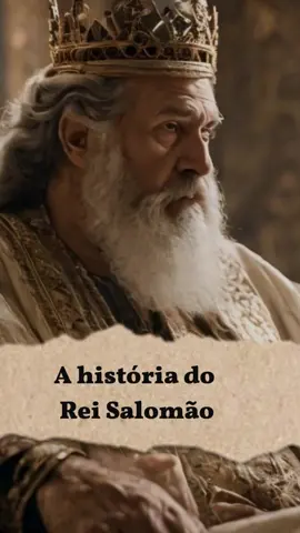 #biblia #sabedoria #salomão A história do Rei Salomão
