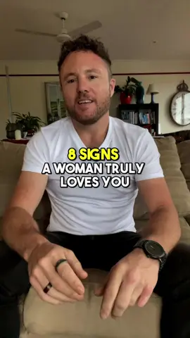 8 signs a woman truly loves you.  Before you give her your gifts of love, loyalty and commitment make sure she’s doing these first! Otherwise, treat it as a relationship of convenience for the time being. #datingadviceformen 