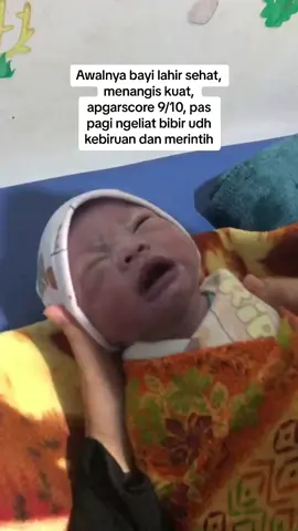Sakit hati banget kalau ada kasus kaya gini, lebih ke kesel juga sm keluarganya #edukasianak #edukasibidan #bayibarulahir #sianosis #lahiran credit:nurullftra