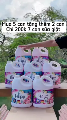 Mua 5 tặng 2 chỉ 199k nước giặt hương nước hoa thơm lâu . Ấn đặt hàng ngay