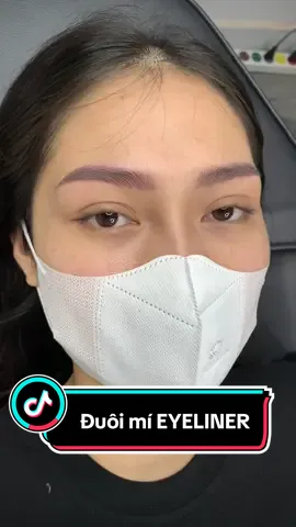 Bạn gái xinh thích làm đuôi mắt Eyeliner #fyp #xuhuong #phunmi #Eyeliner 