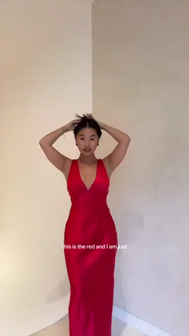 Enough said🥵 You need a red dress for December. Which one is your favourite?❤️ #MESHKI #reddress #redoutfit #holidaydress #holidaydresses #meshkidress #meshkihaul #maxidress #christmaswishlist #gift #wishlist #festiveseason