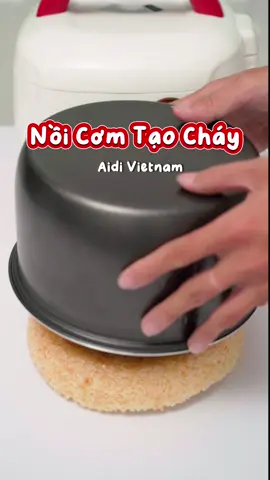 Nồi cơm điện tạo cháy Aidi #noicomdien #aidi #comchay #nauan #cooking 