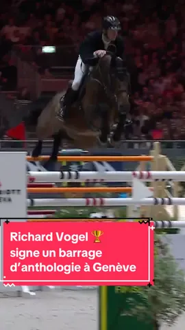 Un barrage d’ANTHOLOGIE ! 🏆👏🏼🇩🇪🤯 Partis en n°1, Richard Vogel et United Touch S n’ont trouvé aucun concurrent à leur taille au CHI de Genève et remportent brillamment le mythique Grand Prix !   🎥 GRANDPRIX.tv
