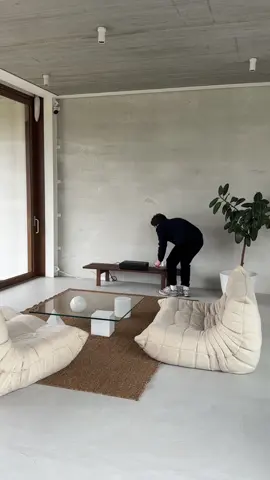 i swear i didnt watch that show #design #interior #hometour #homedecor #concrete #interiordesign #midcentury #Home 