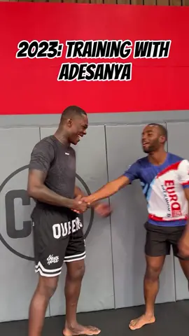 When you get to train with your #idol 🙌 #UFC #mma #israeladesanya (via @Joshua Iyalla kingofthering/IG)