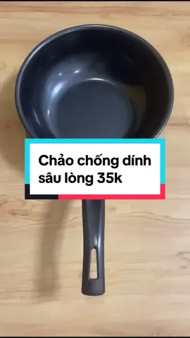 Chảo chống dính sâu lòng size 18cm đang trợ giá chỉ 35k khách ơi #chaochongdinh #chaochongdinhsaulong #chaochongdinh35k #xuhuong #giadungtienich #giadungthongminh #yeubepnghiennha #noitro 