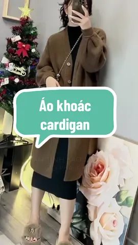 Áo khoác cadigan dáng dài nhẹ nhàng #mobeu199x #aokhoaclencardigan #aokhoaccardigan #aolennu #oufitthudong #tiktokshop 