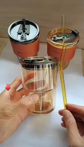 Unique Design Coffee Cups with straw