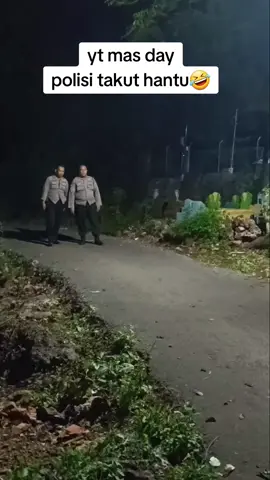 Polisi takut hantu#komedi #humortiktok #polisilucu #jail #fyp#fypシ #fyp 