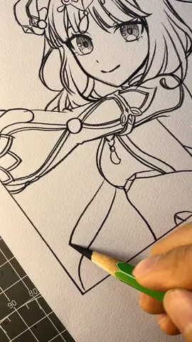 Nilou #sketch #sketchdaily #draw #drawing #GenshinImpact #nilou #artist #evansketch #艾文绘画 #fyp 