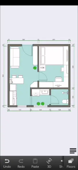 Membuat denah layout apartemen studio sangat mudah dengan Floor Plan Creator. Kalian pengen buat layout apa nih? Komentar terpilih nanti aku buatin layoutnya. #desain #layout #denah #interior #rumah #apartemen #homedecor #arsitektur #idea 