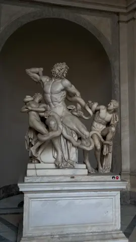 The splendid Laocoön in Vatican Museums. 
