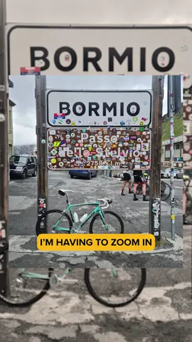 Retro Bianchi Impulso 🥶👌 This is a SUPER NICE bike conquering a SUPER HUGE climb to the top of the Stelvio – we salute you, p_kearney! #GCNTech #BikeVault #BianchiImpulso