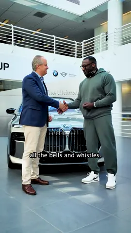 Dynamic, physical, and elevated. The #BMW #i7 and @shannon84sharpe have a lot in common.