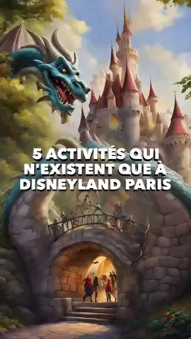 Savais-tu qu'à Disneyland Paris, tu peux vivre 5 activités uniques qui n'existent QUE dans le parc Parisien ? Prépare-toi à être émerveillé et laisse-moi te les dévoiler ! ✨ #disneylandparis #disneyland #disney 