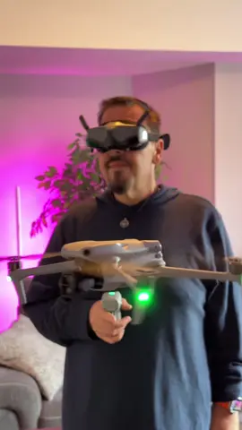 Head tracking with the DJI Air 3 and DJI Goggles 2 #dji 