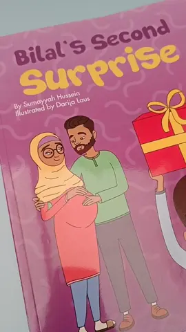 Let's look through 'Bilal's Second Surprise' 🎁 together! #islamicbook #kidsbook #sibling #newsibling #muslimkidsbooks #muslimtiktok #fyp 