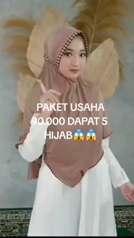 BANTING HARGA!!! Rekomendasi banget buat dijual kembali, 90 rb dapat 5 pcs Hijab bisa pilih warna juga loh😱😍😍 #paketusaha #hijabmurahberkualitas #hijabserutkotak #hijabviral #jilbabserutjokowi #kerudungnyaman 