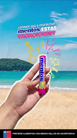 ¿A dónde te llevas Mentos este verano? Comenta con un emoji: 🌊 🌳 💃🏻 #DileSíALaFrescura #Mentos