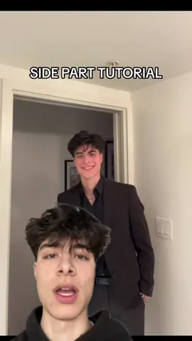 70/30 SIDE PART TUTORIAL‼️ #hair #hairtips #hairtutorial #haircut #fringe #lowtaper #lowtaperfringe #fluffyhair #samzia #tiktokhair #sidepart #sideparttutorial #fringetutorial #greenscreen 