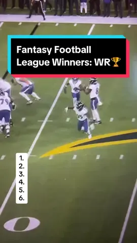 You are LUCKY if you got these WRs on your squad for the playoffs🏆#nfl #fantasyfootball #fantasyfootballtips #fyp 