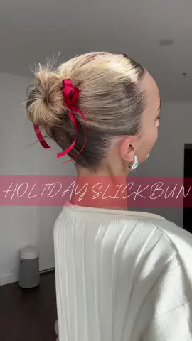 my favorite quick and easy holiday hair style ♥️🌲