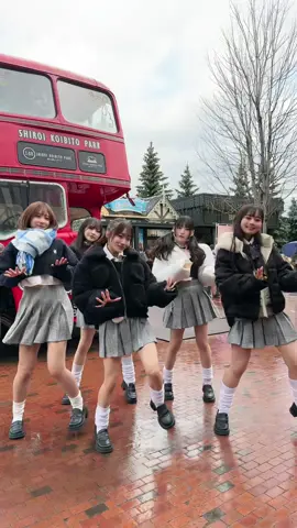 HOKKAIDO🗾みんな白い恋人パーク行ったことある🤍？#北海道 #hokkaido #せんぱい5人が可愛すぎる #制服ダンス #japanesegirl #wopchallenge 
