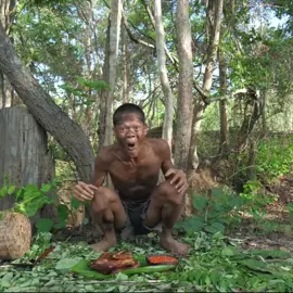 primitive Technology- chicken Cock Injugle #food_primitive  #primitive  #food  #cooking  #challenge  #eatingasmr