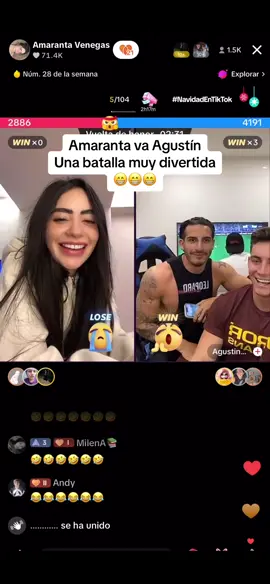 Amaranta vs Agustin 😁#fyp #teamtaquitosoficial #amarantavp_ 
