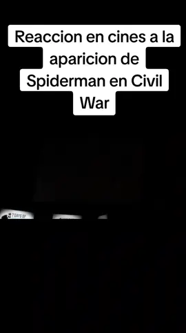 Reaccion en cines al avance de Civil War y aparición de Spiderman  #marvel #spiderman #geeklandhn #capitanamericacivilwar 