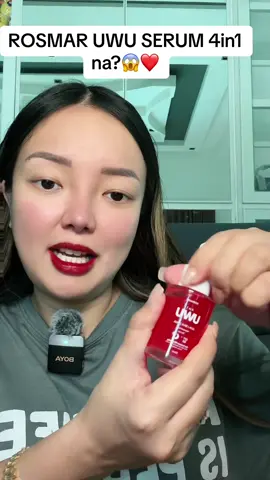 ROSMAR UWU SERUM? 😱❤️#rosmar #pinakamalakas 