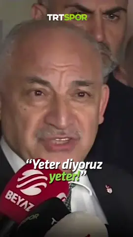 Büyükekşi: Yeter artık #sporhaberleri #futbolunkalbi 