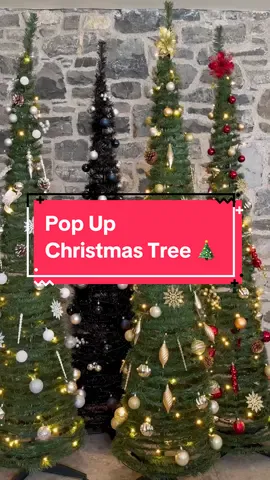 Looking for a fuss-free alternative to decorating your home? ☃️ Check out these simple but charming pop-up Christmas trees! Perfect for small spaces, offices, or last-minute decorating 🎄 Shop online and in-store now 🛒 #popupchristmastree #christmastree 