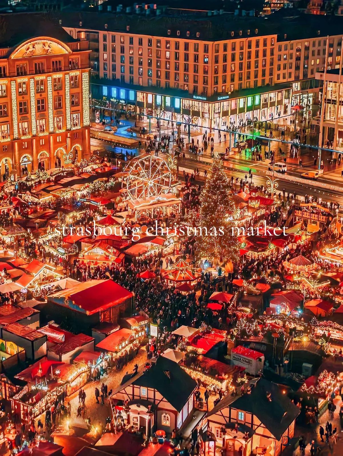 “Wandering through the enchanting Strasbourg Christmas Market, where every stall is a treasure trove of festive delights. 🎄✨ #StrasbourgMagic #ChristmasMarketAdventures”#christmas 
