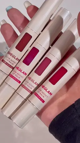 Sheglam Glow Addict lip Balm👄💕 Shades: Hard candy shimmer✨ Peach juice ✨ Rocky Road✨ Summer sherbet✨ #fyp #vital #fypシ #fypシ゚viral #explore #explorepage #makeup #beauty #sheglam #reels__tiktok #explore 