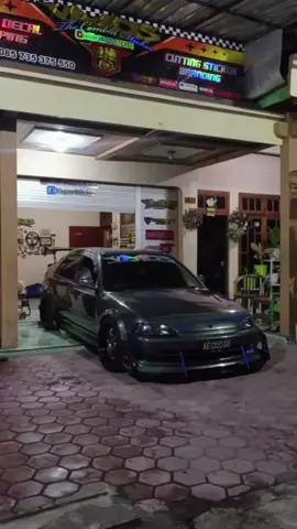 Full Wrapping Civic Genio, With Premium Material From MAXDECAL.  