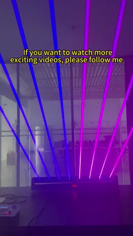 8 Eyes RGB LED Beam Laser Light #laserlight #rgblaserlight #laserbeam #laser #stagelighting #movingheadlaser #foryou #foryourpage 