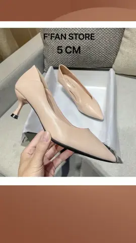 Chỉ 400.000₫ cho Giày cao gót nữ mũi nhọn gót nhọn [DA THẬT ] 5 7 phân bít mũi màu đen hồng trắng, da mềm mại big size FFAN STORE! Đừng bỏ lỡ! Hãy nhấp vào liên kết bên dưới