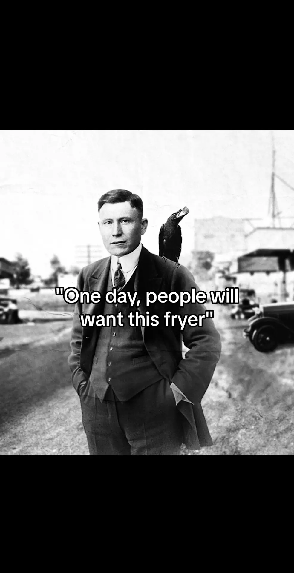 In 1952 Harland Sanders traveled the country trying to sell his unique fryer and chicken recipe. KFC is now the 3rd largest Fast Food company in the world. David came to America in 1979 and began selling Sriracha Sauce out of his van in 1980. Sriracha is now the 3rd largest hot sauce brand in the USA. Joe Coulombe founded Trader Joes in 1967. At the time of his death he was reportedly worth $16.7 billion and changed the grocery industry forever. #kfc #colonelsanders #kentuckyfriedchicken #sriracha #traderjoes #fastfood #fastfoodhistory #FoodTok #historytok #foodfacts
