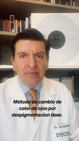 El Doctor Grimaldos nos explica la intervención de  #Iridoplastia Láser de #cambiodecolordeojos, un tratamiento de #despigmentación del #iris con el #láser de ultima generación 